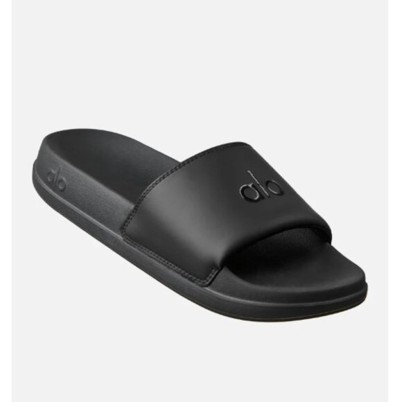Alo Yoga It Slide, Black, Size 7 - Picture 3 of 11